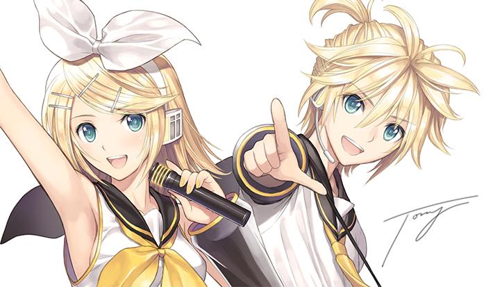 Tony's Rin and Len Illustration Source: https://twitter.com/Tony_WorksPR/status/624901741893390336