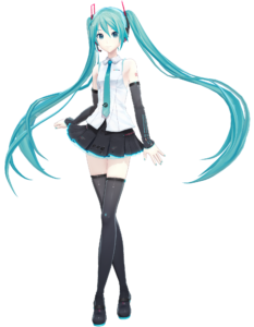 あの脇全開ポーズもバッチリ再現 海外から 初音ミクv4x のmmdモデル