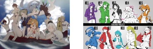 Image of Kagerou Project A2 Posters sold by 1st Place at ComiKet 92